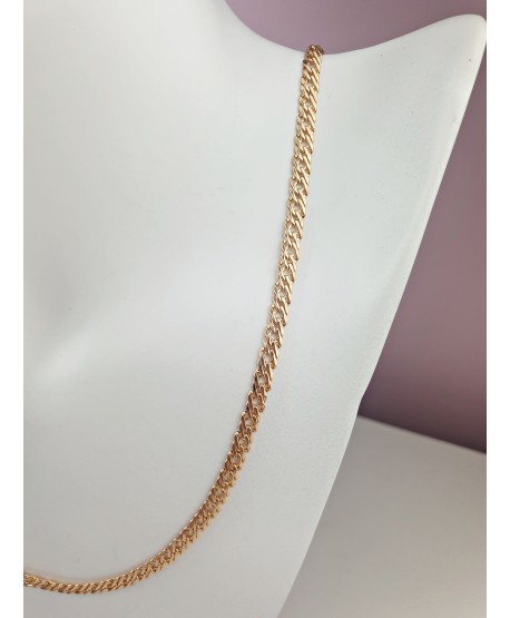 Łańcuszek stal złoty