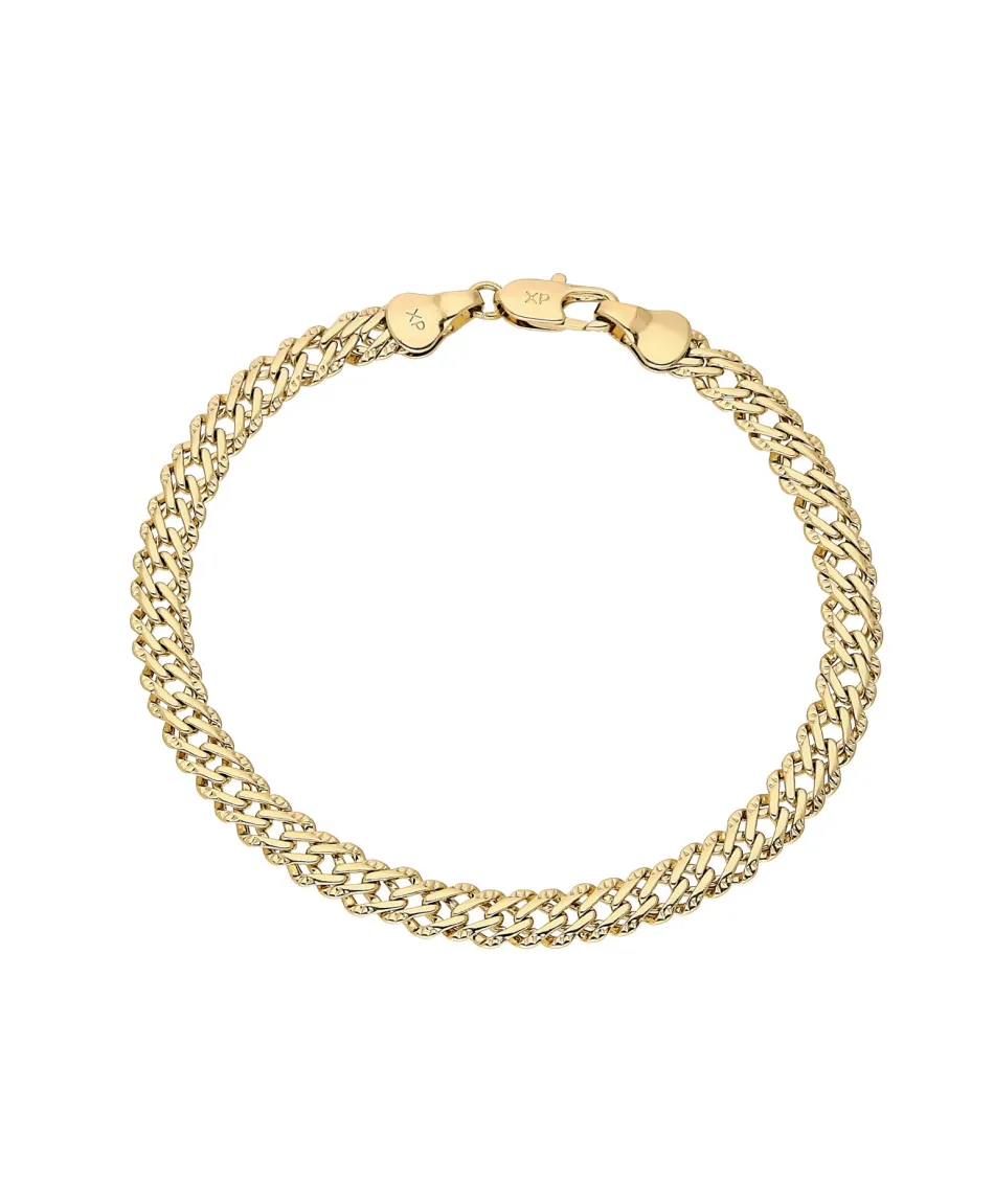 Bransoletka stal codzienna rombo 19 cm