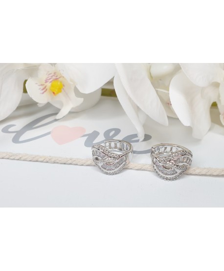 kolczyki stal ozdobne