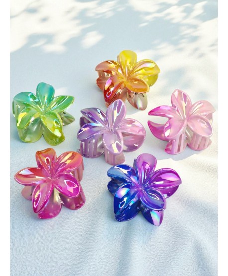 Klamra do włosów spinka kwiat hawajska duża