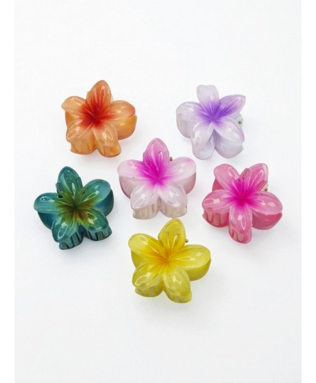 Klamra do włosów spinka kwiat hawajska mała
