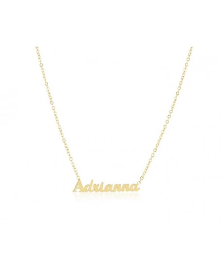 Naszyjnik stal celebrytka z imieniem Adrianna