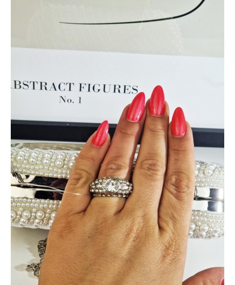 Torebka wizytowa puzderko perełkowa biała