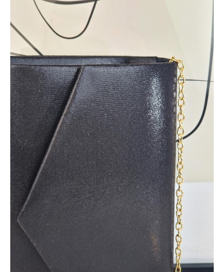 Torebka wizytowa kopertówka czarna