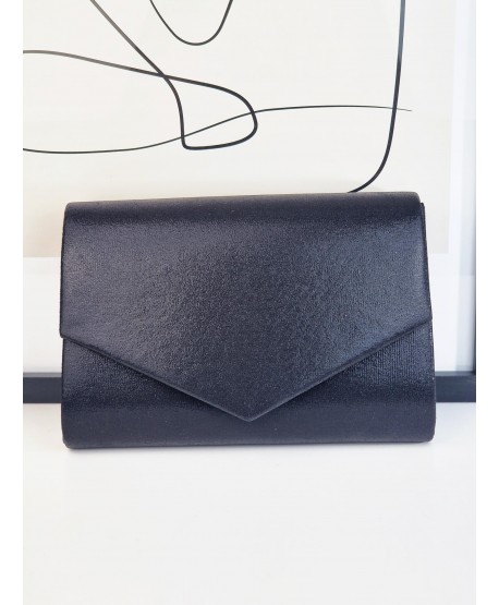 Torebka wizytowa kopertówka czarna