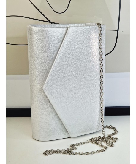 Torebka wizytowa kopertówka biała