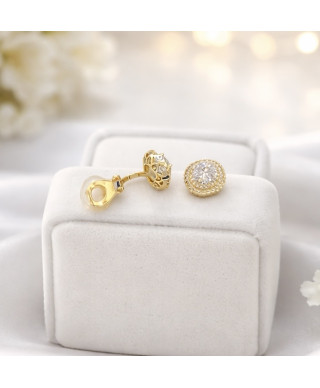 Eleganckie klipsy ze stali chirurgicznej