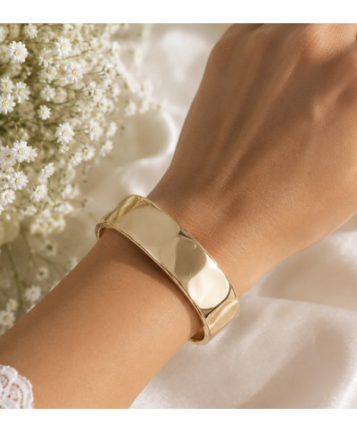 Elegancka mankietowa bransoletka bangle