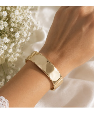 Elegancka mankietowa bransoletka bangle