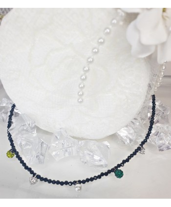 Naszyjnik choker czarny