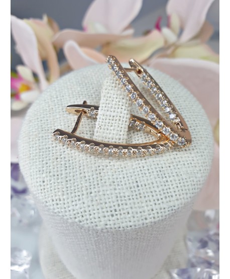 Kolczyki stal ozdobne sopelki