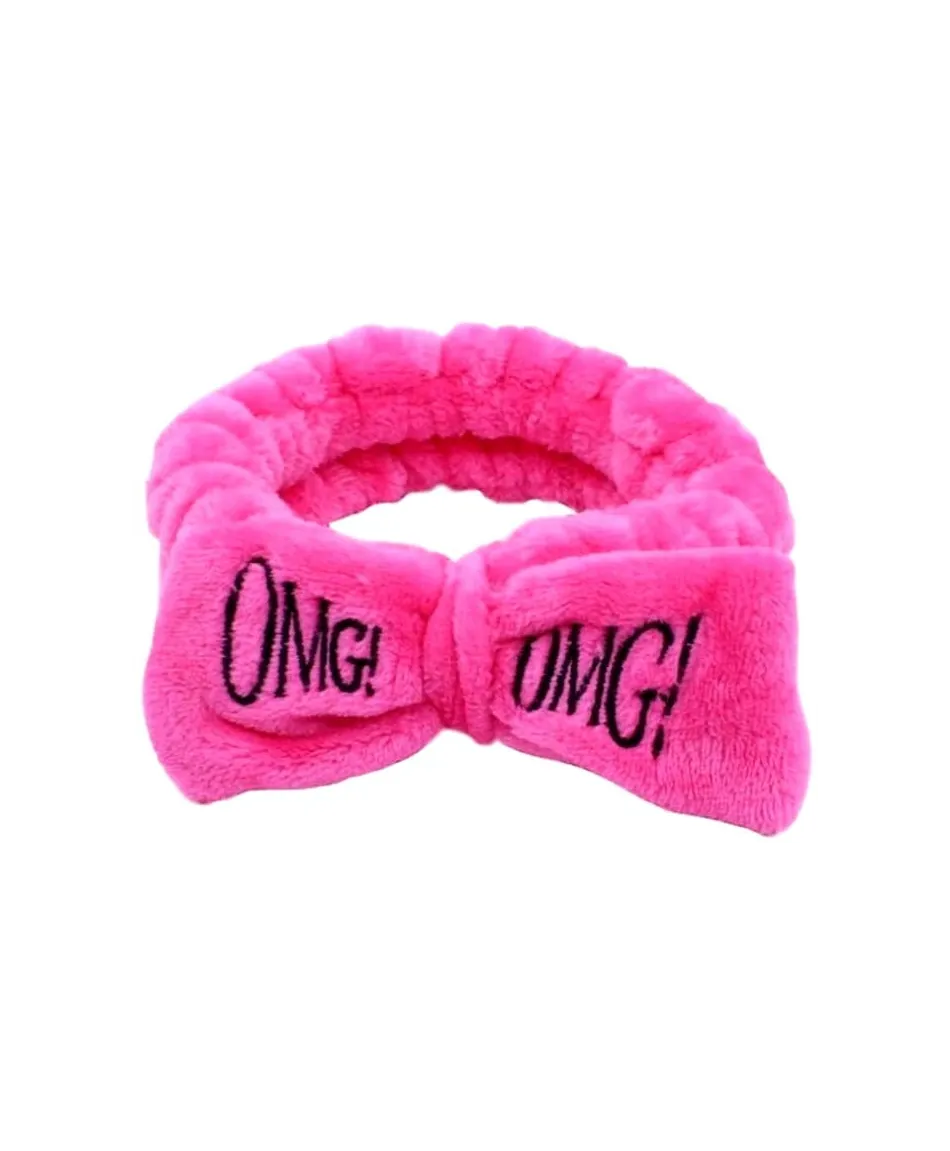 Opaska kosmetyczna spa z napisem