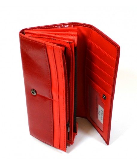 Portfel damski klasyczny granatowy