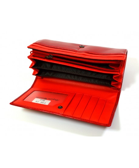 Portfel damski klasyczny granatowy