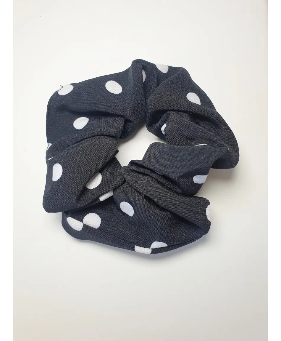 Scrunchie gumka w kropeczki