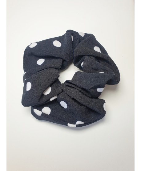 Scrunchie gumka w kropeczki