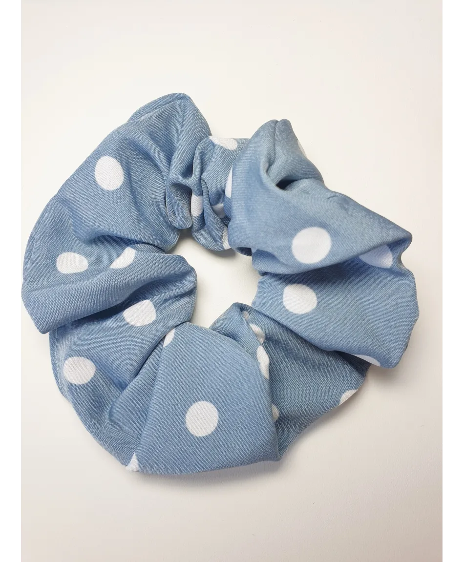 Scrunchie gumka w kropeczki