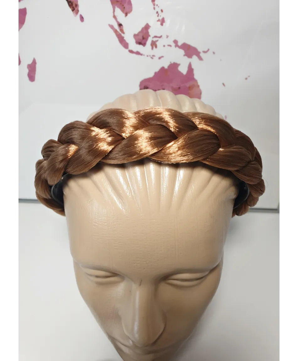 Opaski warkocz z włosów