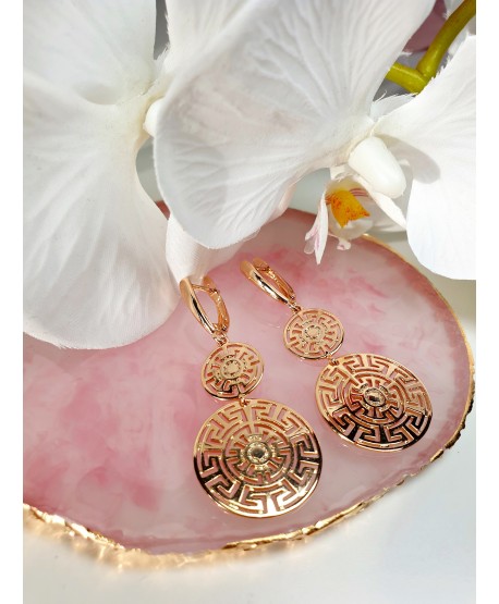 Kolczyki stal greckie kółeczka