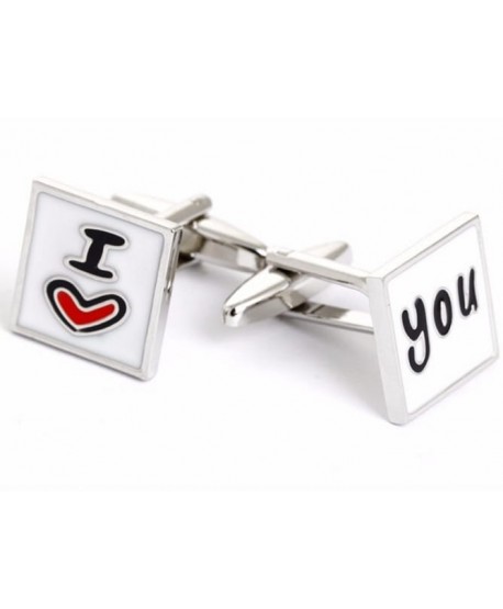 Spinki do mankietów  z napisem