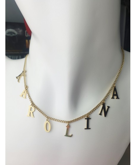 Naszyjnik celebrytka- Karolina