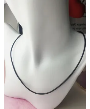 rzemyk kauczukowy czarny