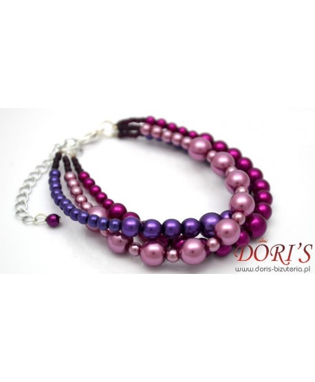 Bransoletka fiolet