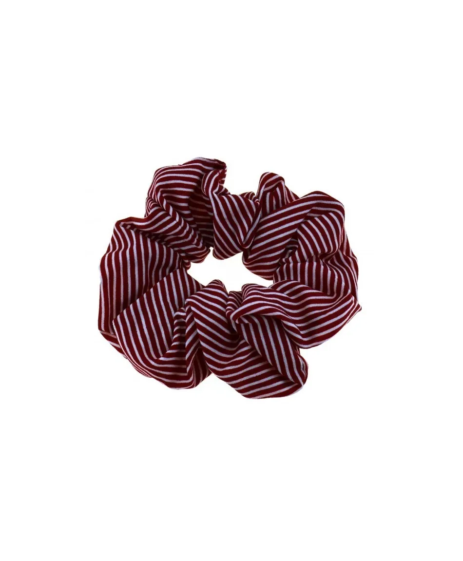 Gumka do włosów scrunchie w paseczki