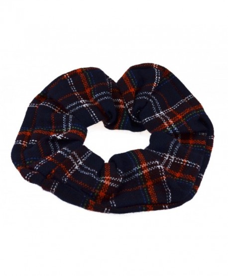 Gumka do włosów scrunchie w kratkę