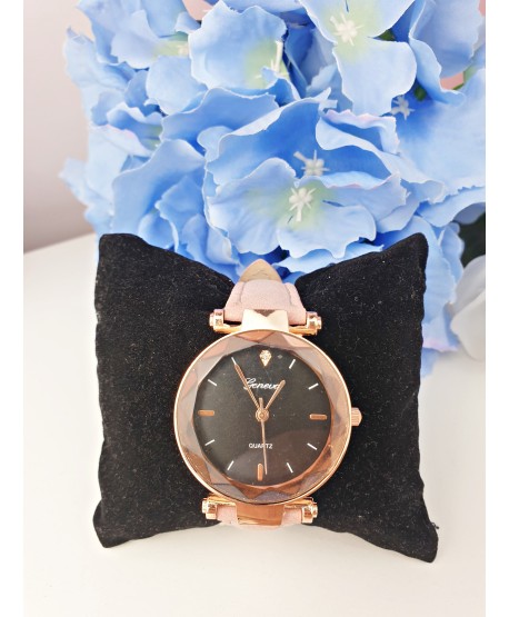 Zegarek damski brudny róż