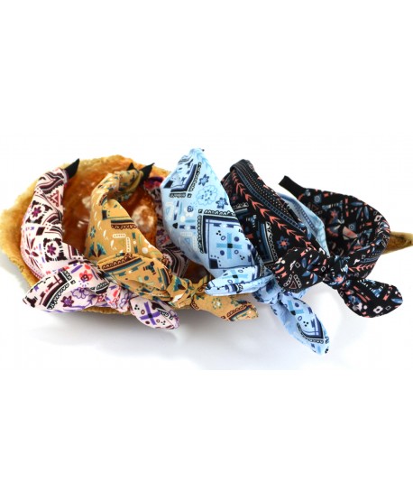 Opaski z węzełkiem i uszkami  na druciku