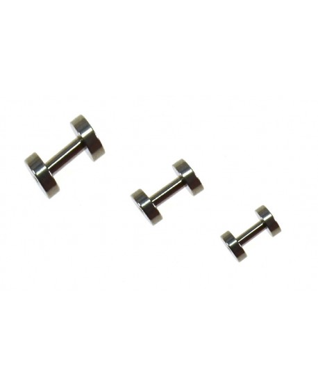 Tunel stalowy srebrny - rozmiar do wyboru