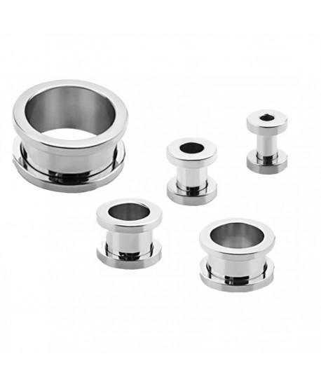 Tunel stalowy srebrny - rozmiar do wyboru