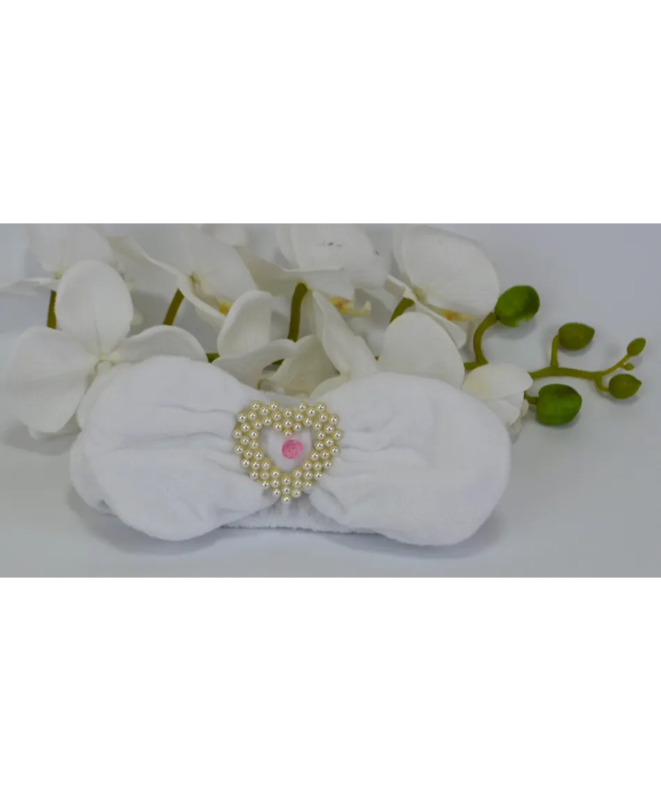 Opaski kosmetyczne z serduszkami