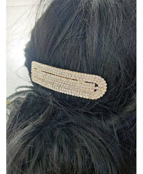 Grzebień ozdobny złoty