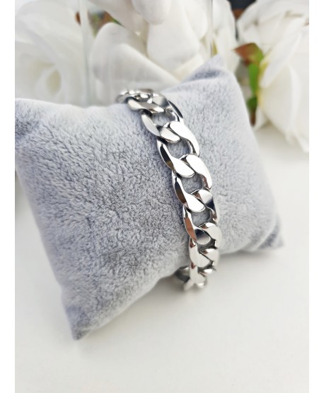 Bransoletka stal męski łańcuch