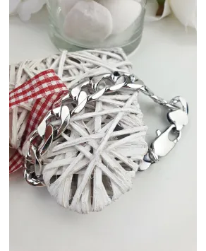 Bransoletka stal męski łańcuch