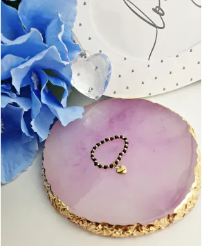 Kolorowe pierścionki koraliki z zawieszkami