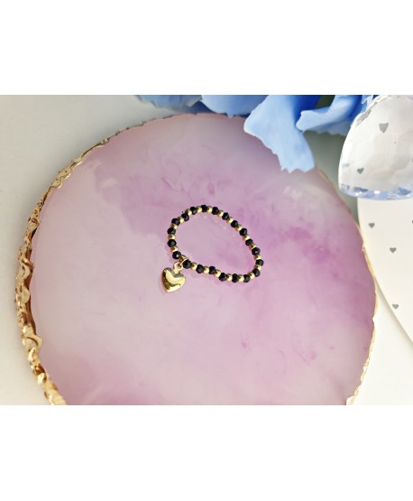 Kolorowe pierścionki koraliki z zawieszkami