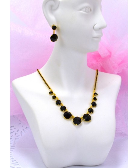 Komplet kryształki kolor do wyboru