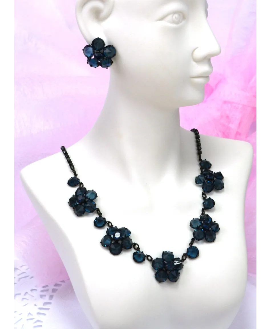 Komplet granat w czarnej oprawie- różne modele