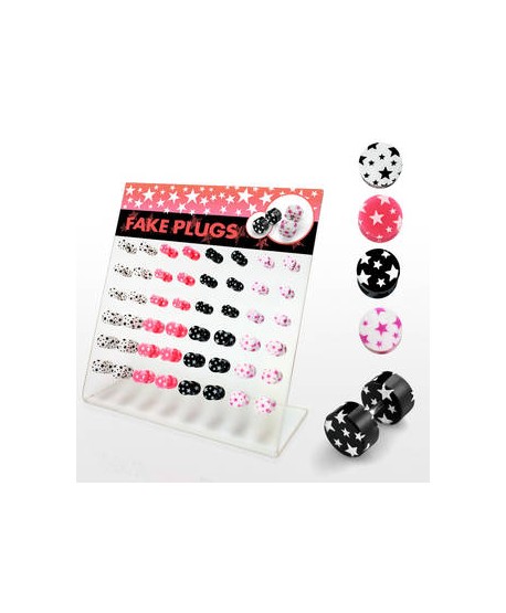 Fake plug z gwiazdkami